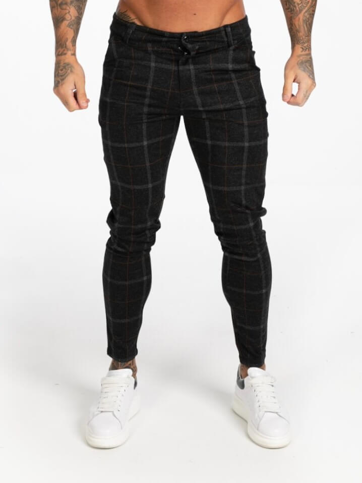 Jeans clasico a cuadro