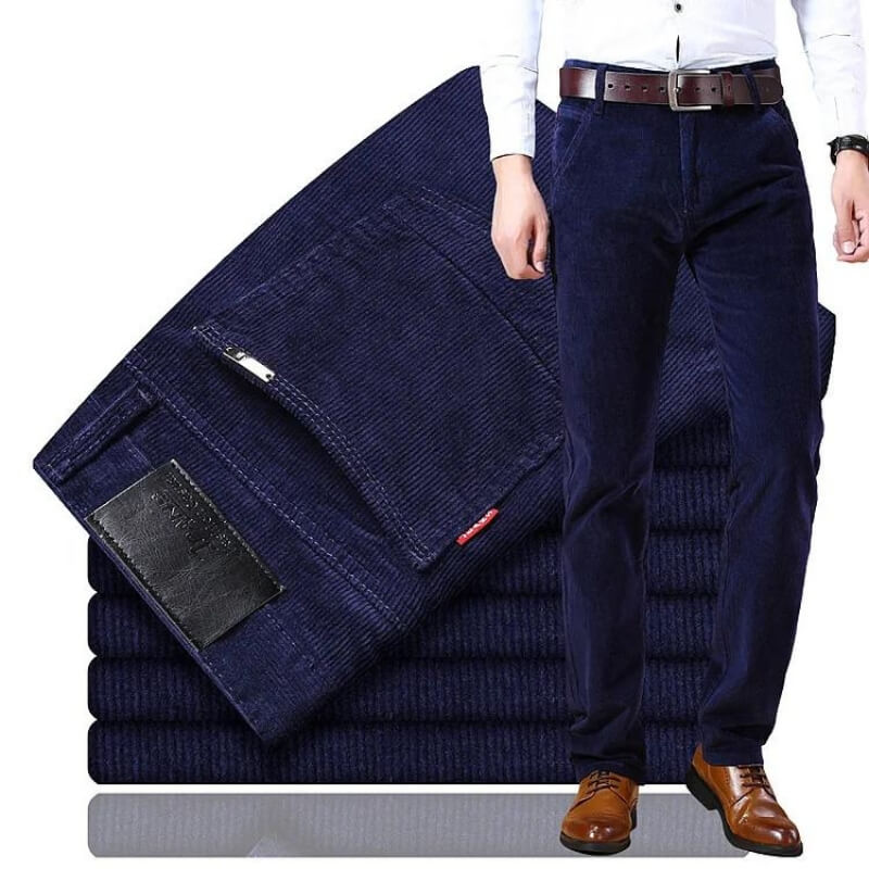 Pantalon de cotele hombre