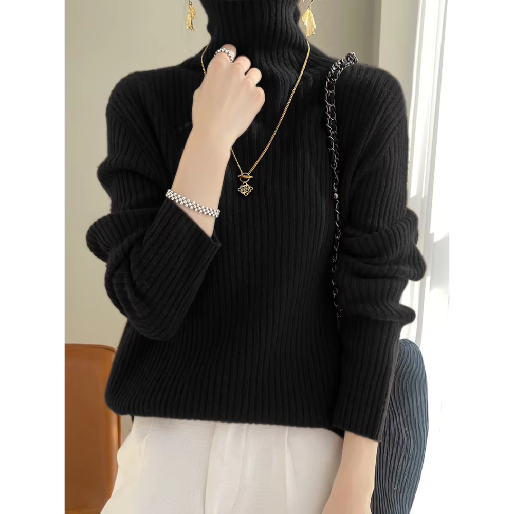 Sweater cuello alto Sybil