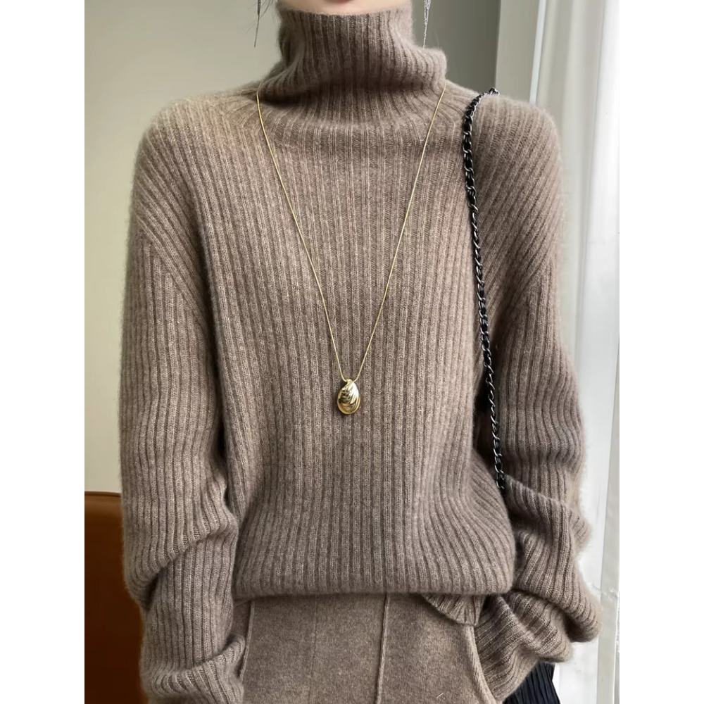 Sweater cuello alto Sybil