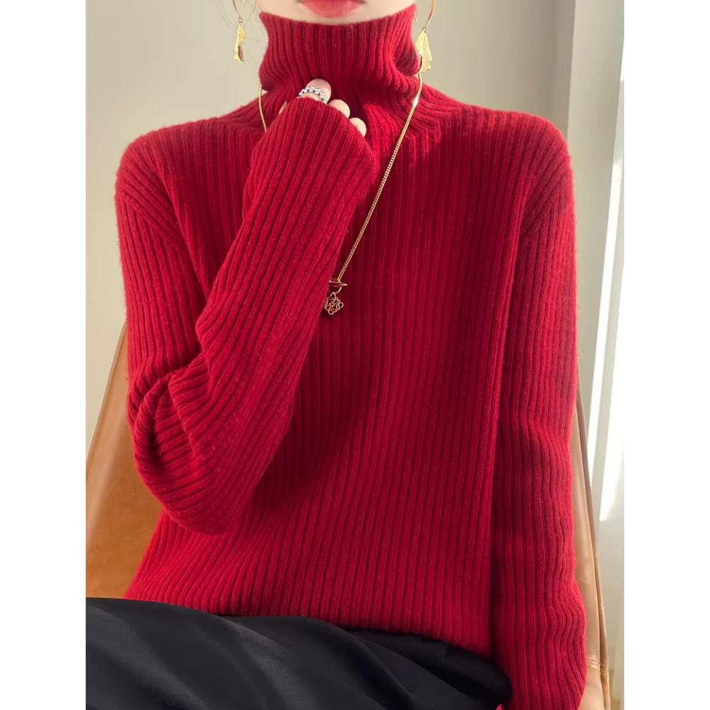 Sweater cuello alto Sybil