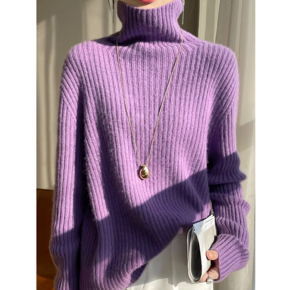 Sweater cuello alto Sybil