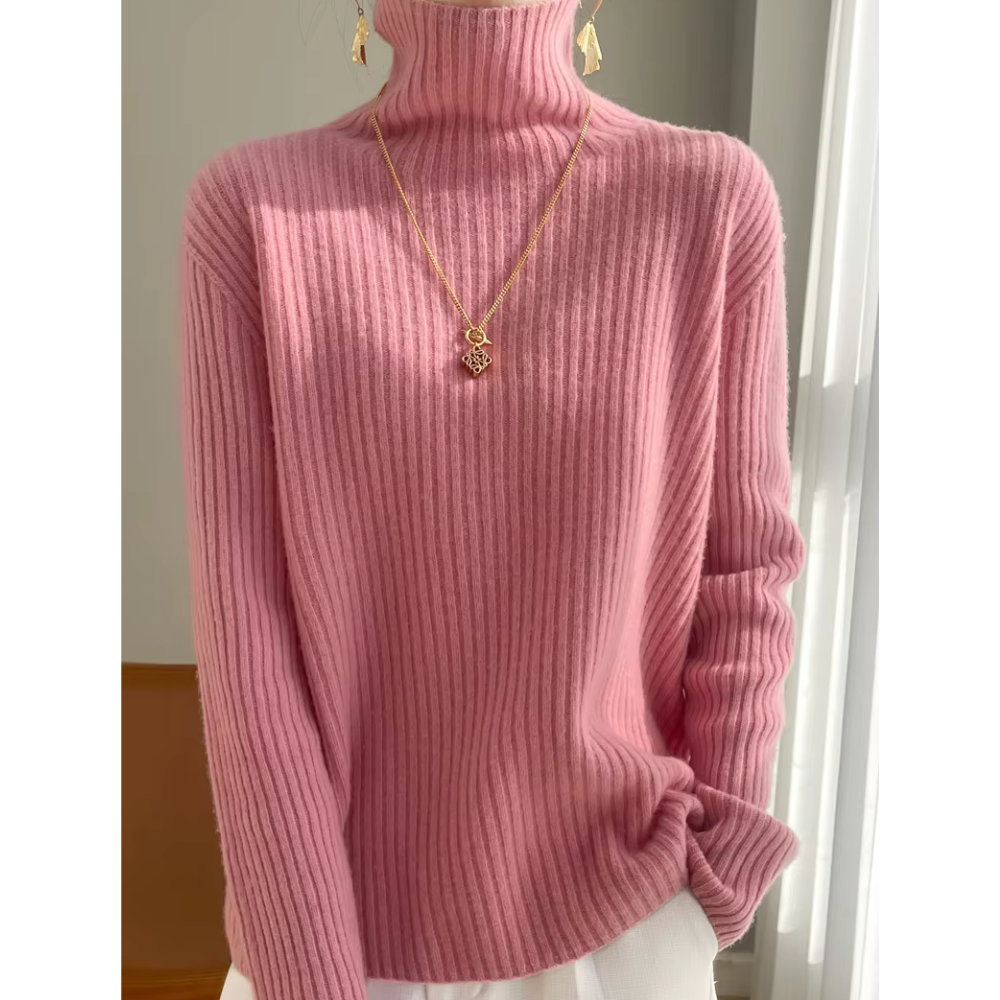 Sweater cuello alto Sybil