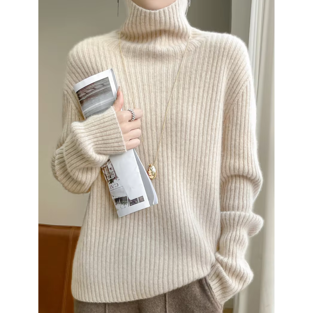 Sweater cuello alto Sybil