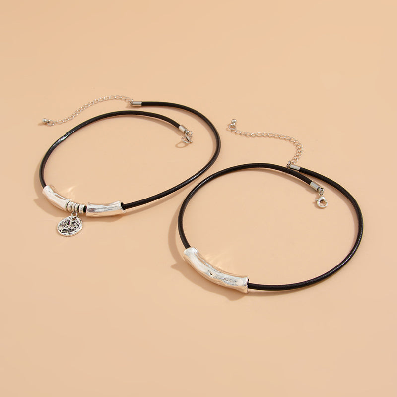 Collar Pendentif Vintage