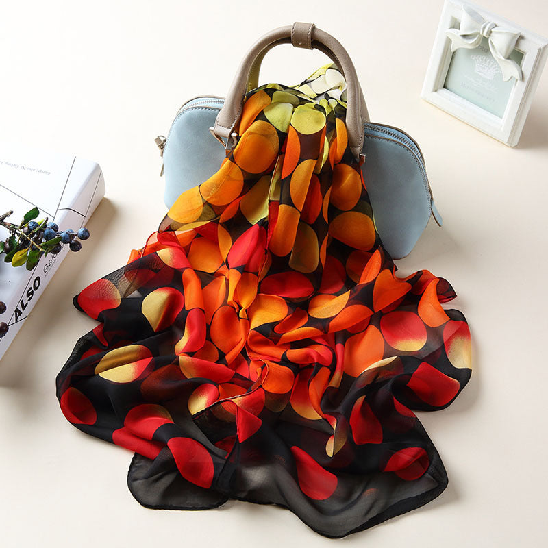 Bufanda Vintage De Lunares