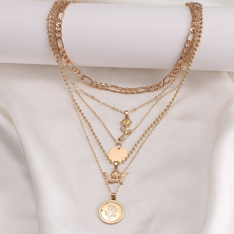 Collar Pendentif Bohème Vintage