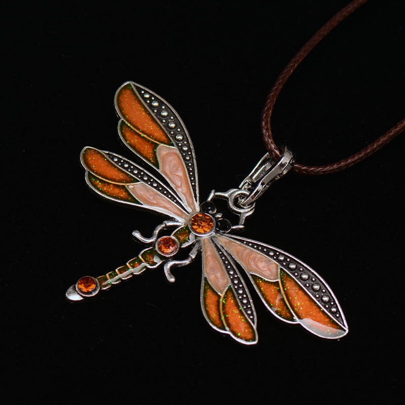 Collar Pendentif Libélula