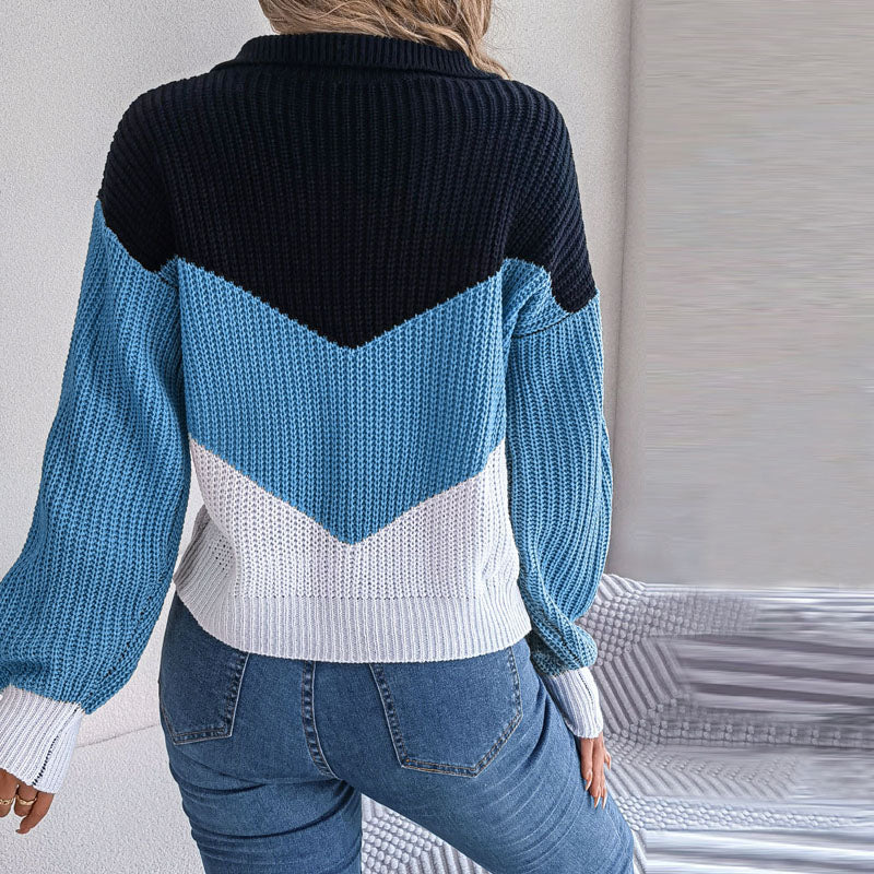 Sweater bicolor