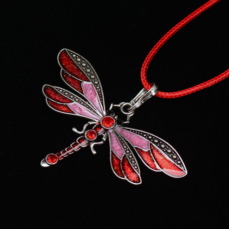 Collar Pendentif Libélula