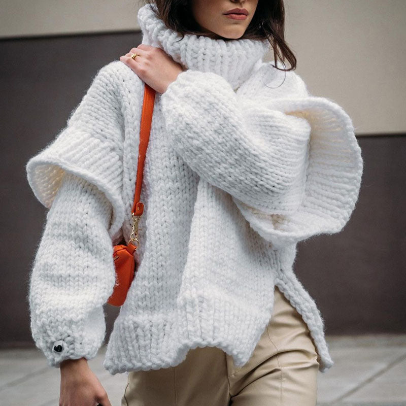 Sweater tejido a punto