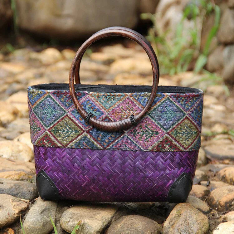 Bolso Bohemio tejido