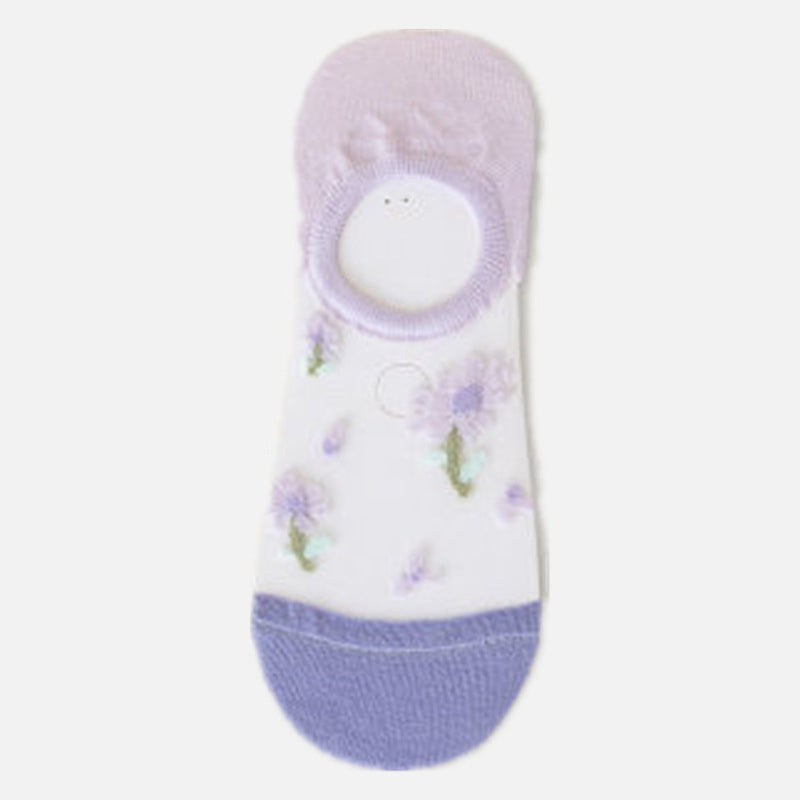 Calcetines Floreados Transpirables