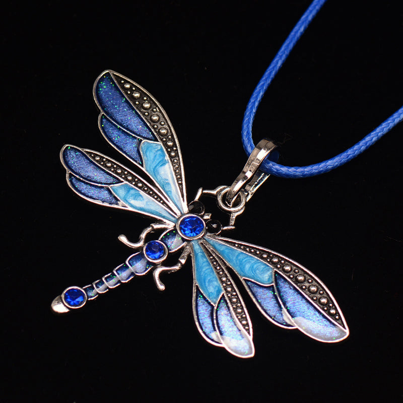 Collar Pendentif Libélula