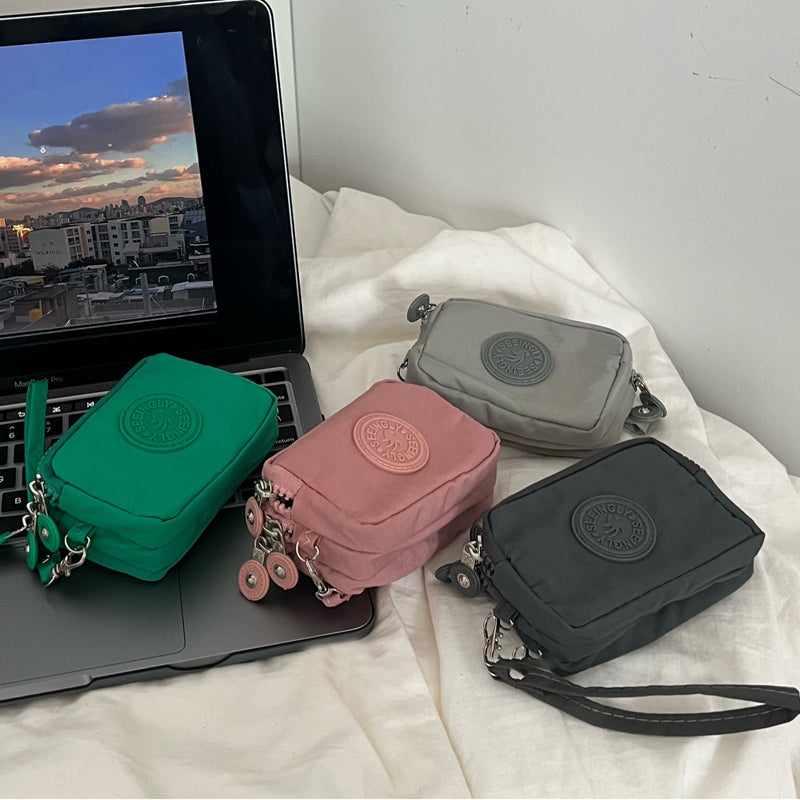 Monedero Casual De Color Sólido