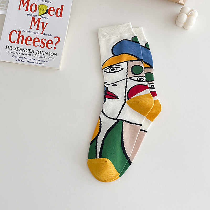 Calcetines Abstractos Informales