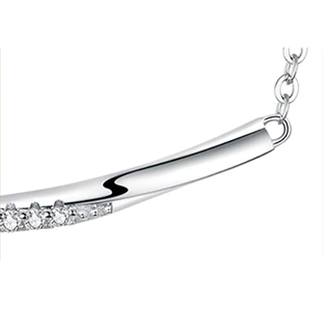 Collar de cadena con gargantilla en espiral