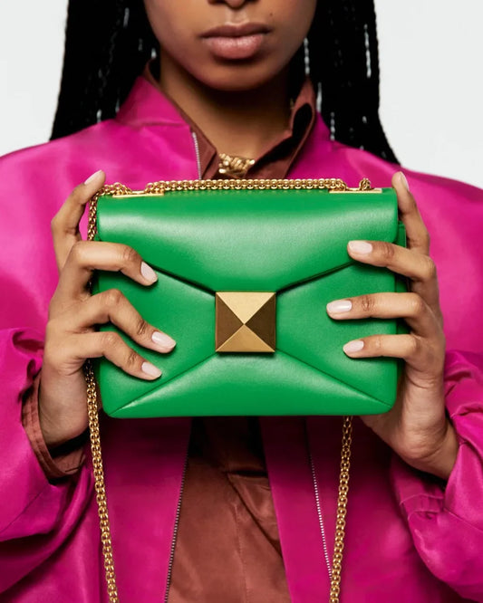 Cartera de cuero lux