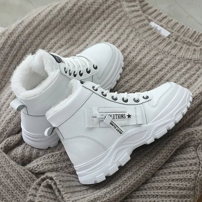 Botin de invierno con plush street