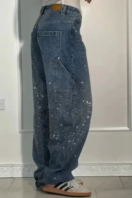 Jeans de moda over streng