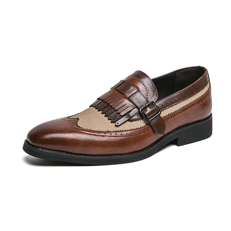Zapato borgues elegante