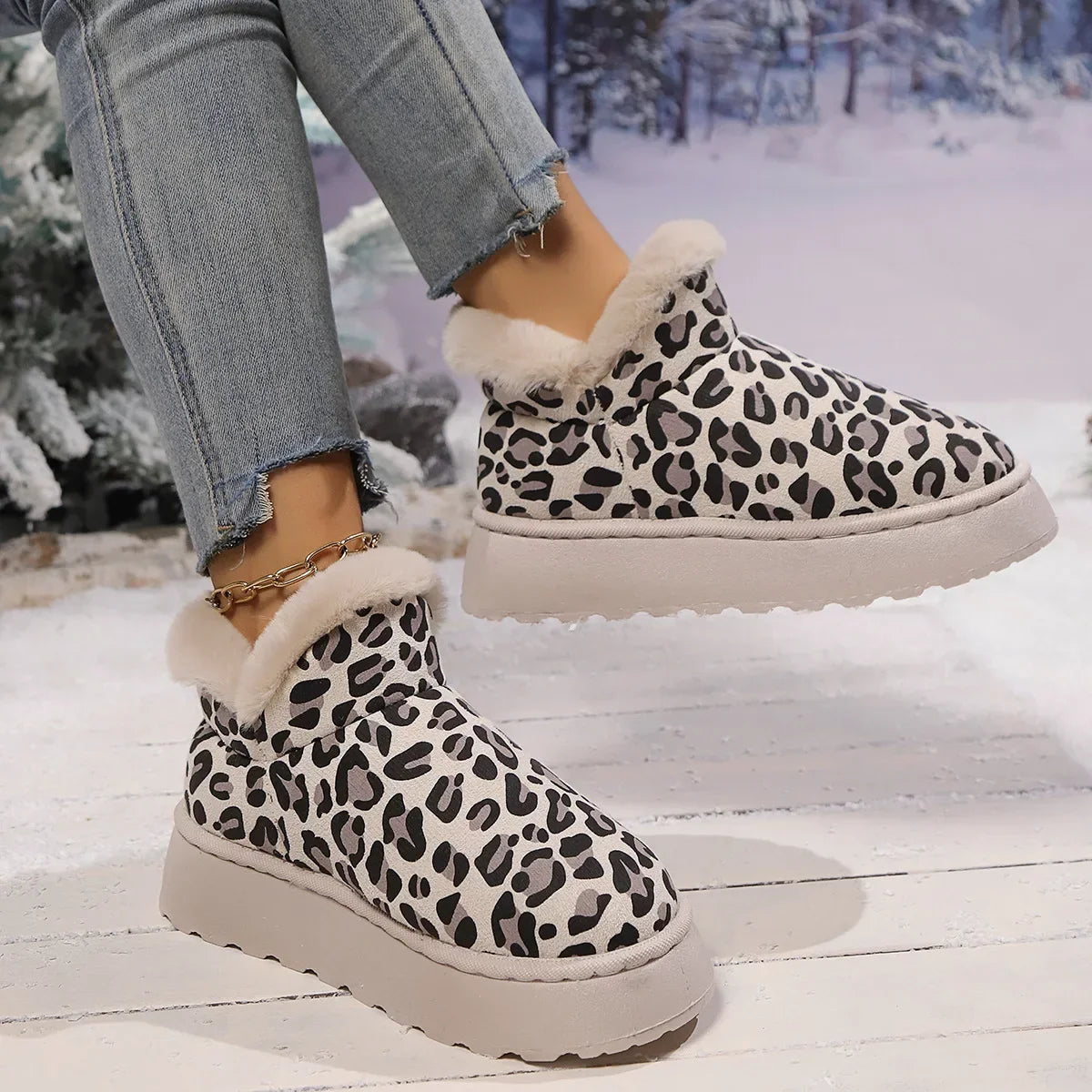 Zapatilla casual animal print Lion