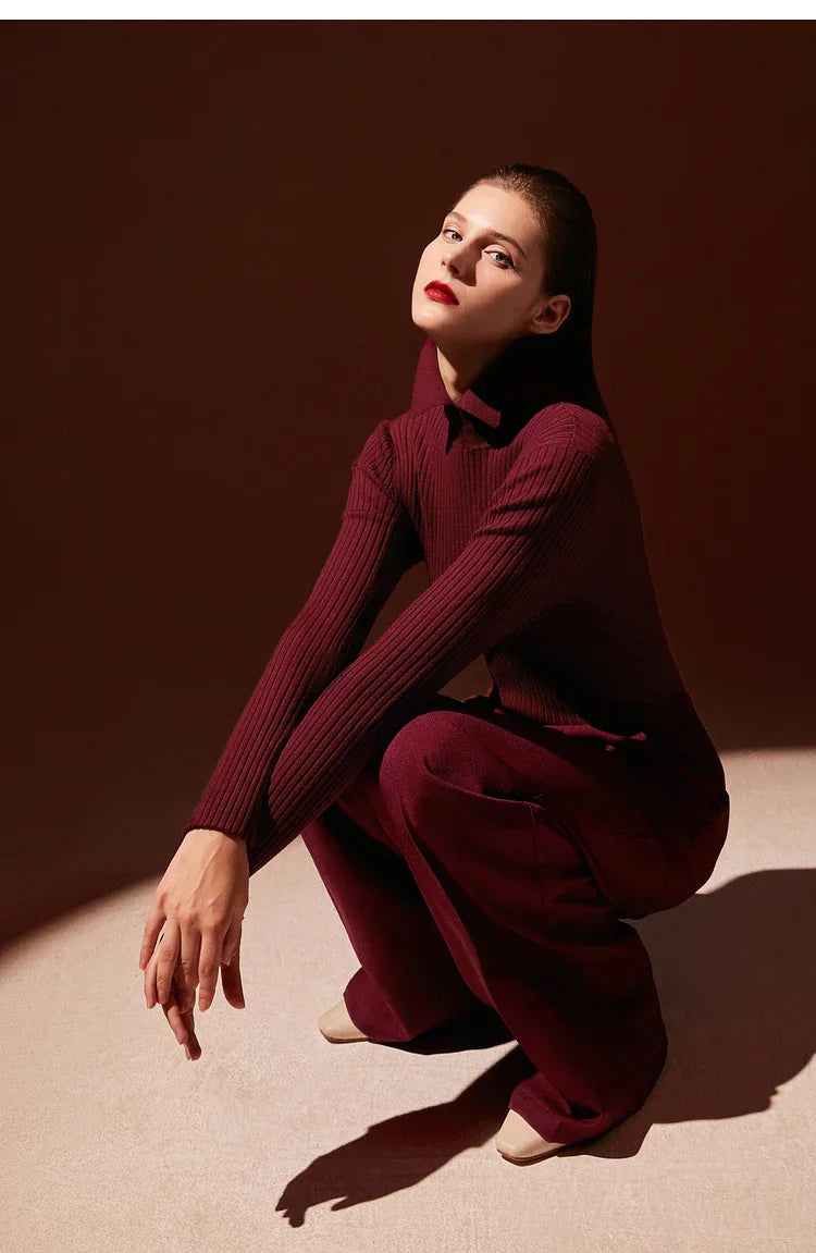 Sweater cuello alto Polo