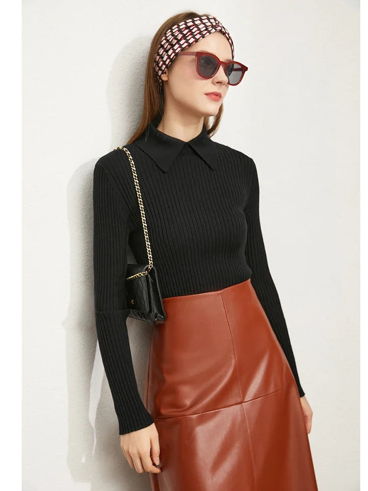 Sweater cuello alto Polo