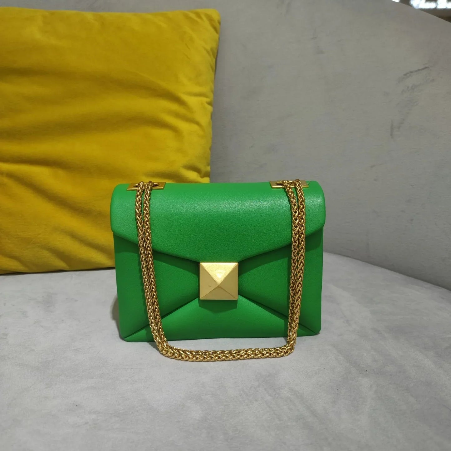 Cartera de cuero lux