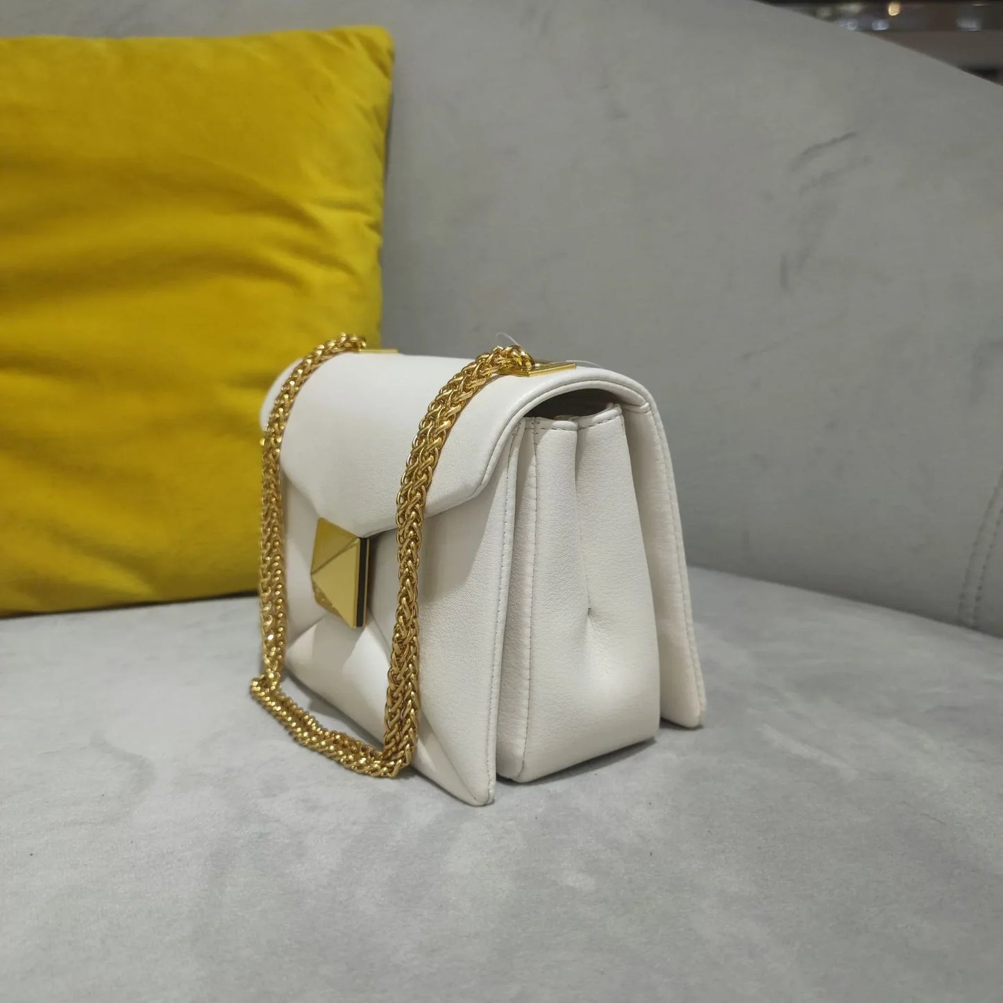 Cartera de cuero lux