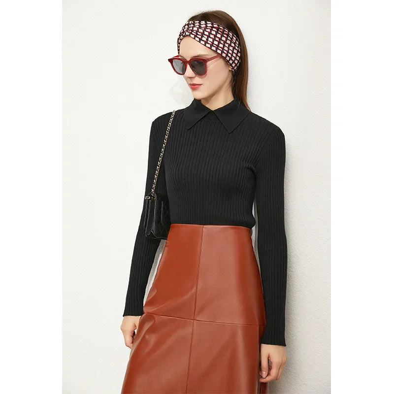 Sweater cuello alto Polo