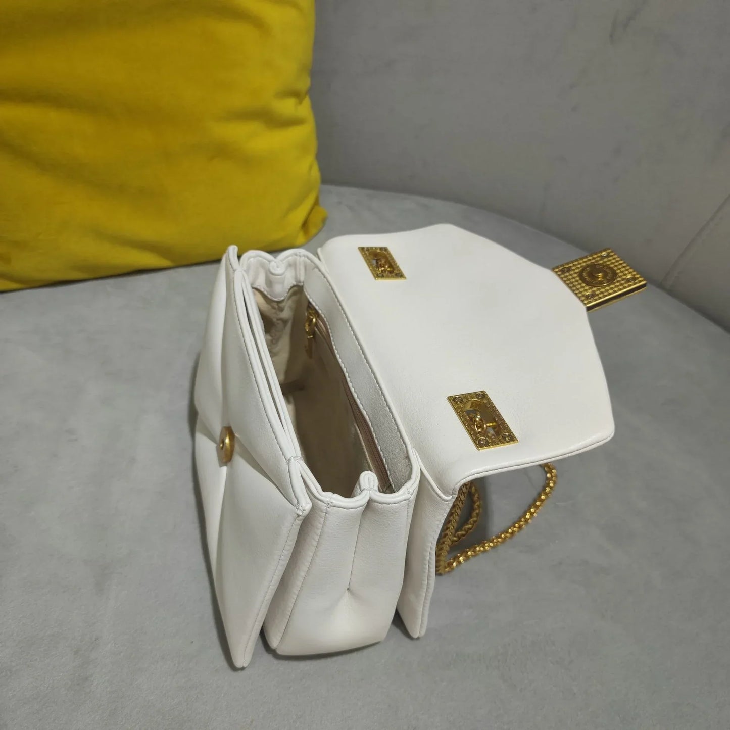 Cartera de cuero lux