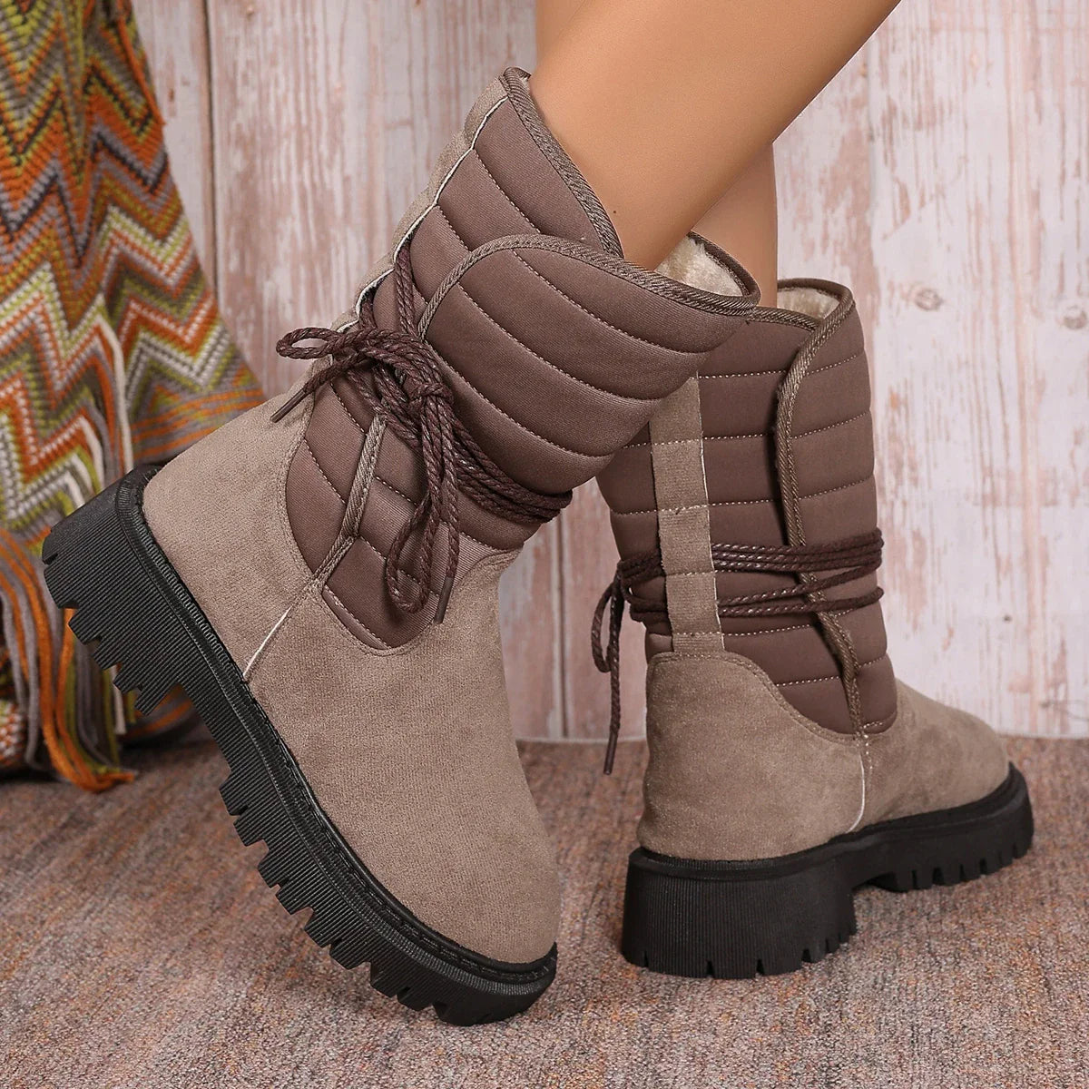 Bota de invierno con correa Widle