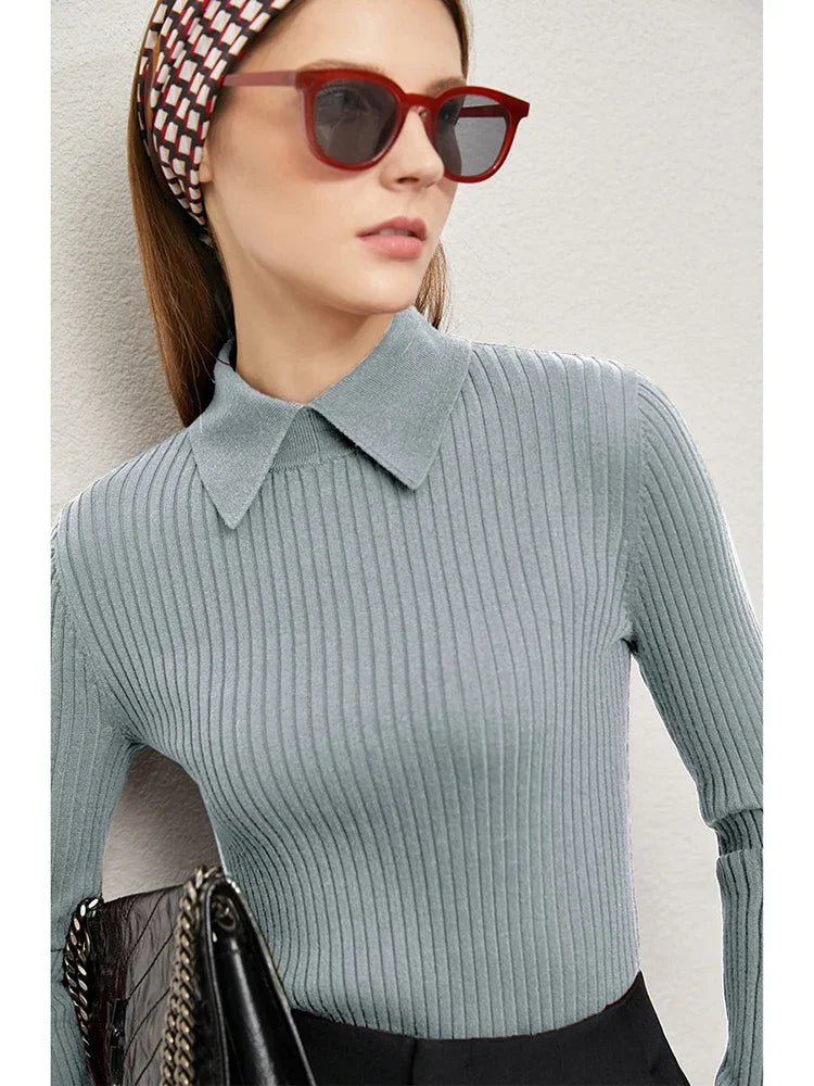 Sweater cuello alto Polo