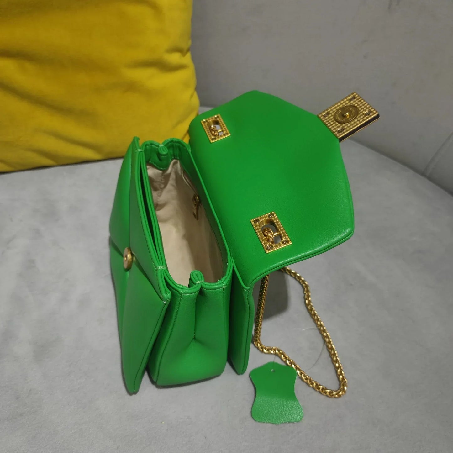 Cartera de cuero lux