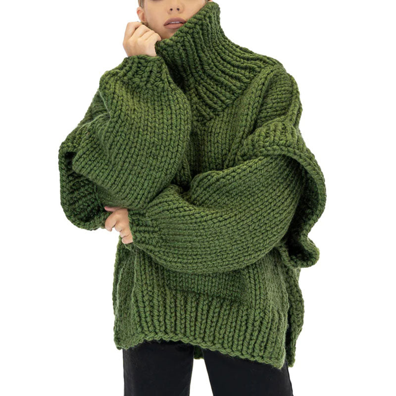 Sweater tejido a punto