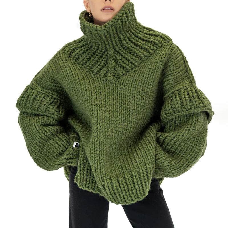 Sweater tejido a punto