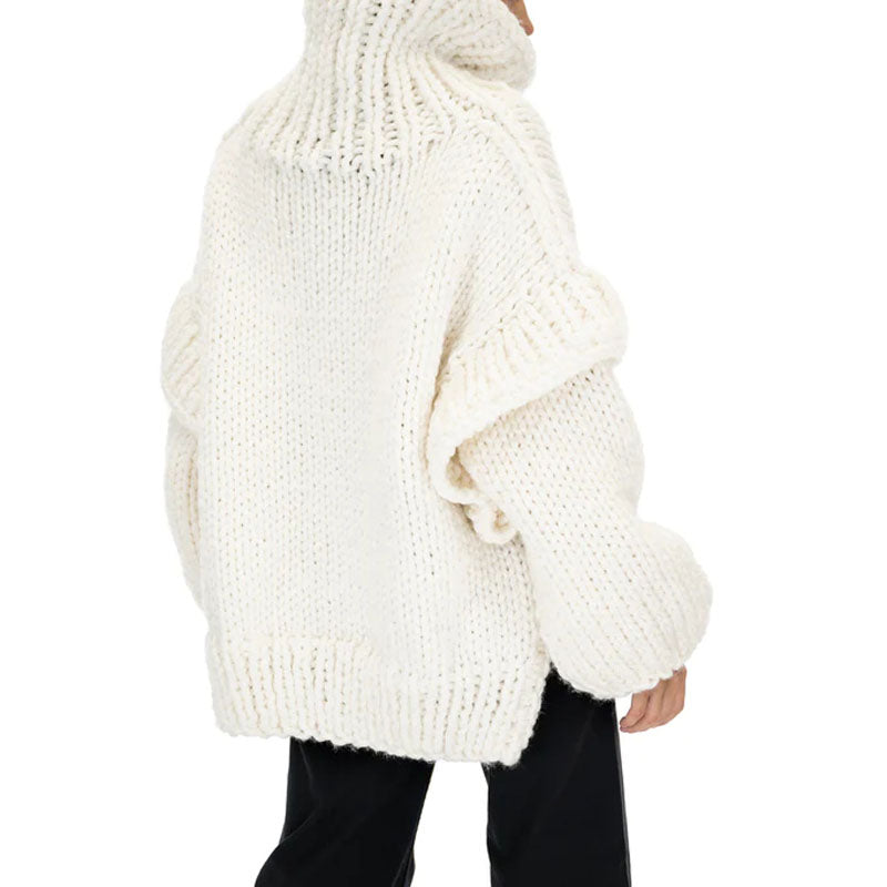 Sweater tejido a punto