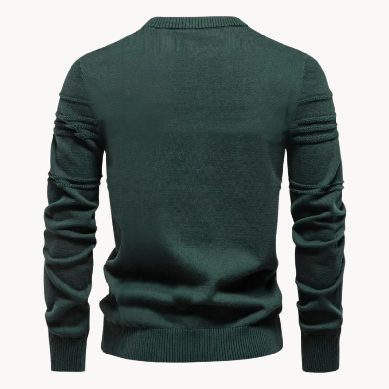 Sweater de punto de lujo