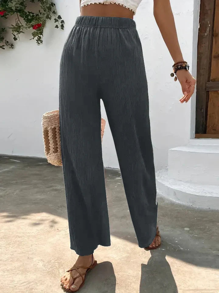 Pantalon Kari de cintura alta
