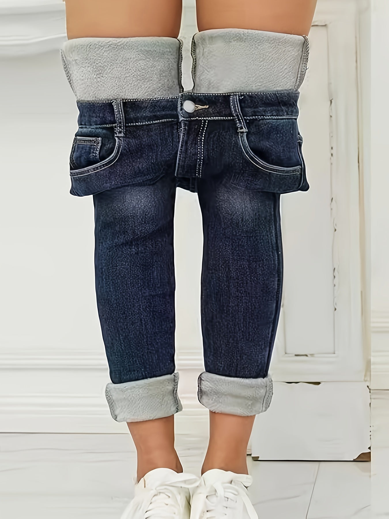 Jeans de invierno comodo