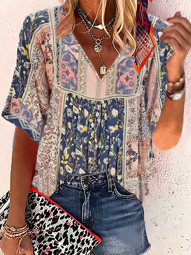 Blusa Bohemia Casual Zoé