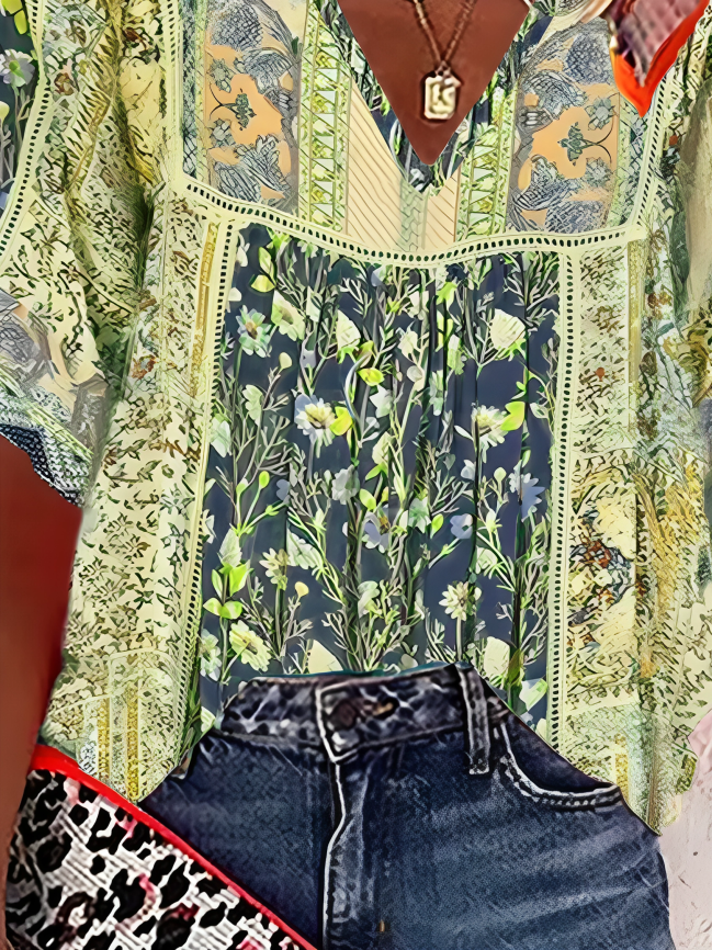 Blusa Bohemia Casual Zoé