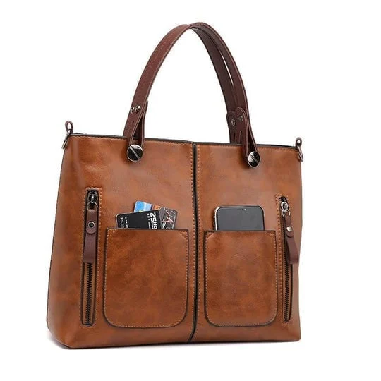 Bolso vintage de ecocuero
