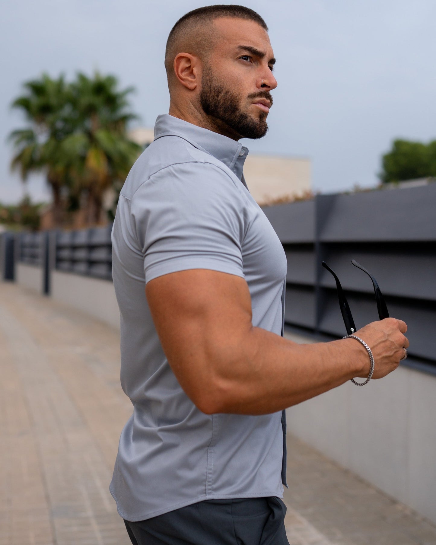 ÍCARO - Camisa clasica corta