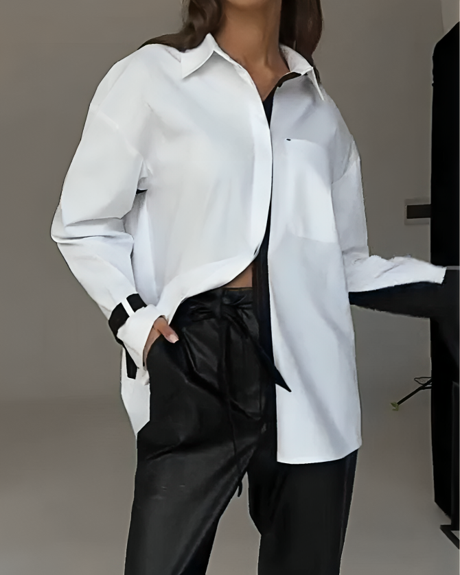 Camisa de Patchwork Eimy