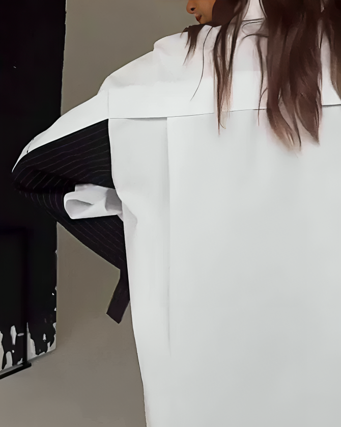 Camisa de Patchwork Eimy