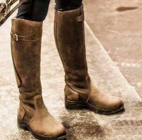 Botas Niza altas de eco cuero