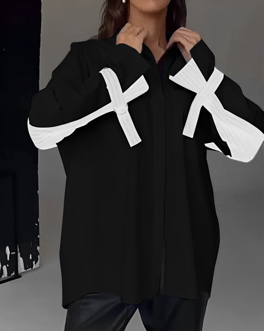 Camisa de Patchwork Eimy