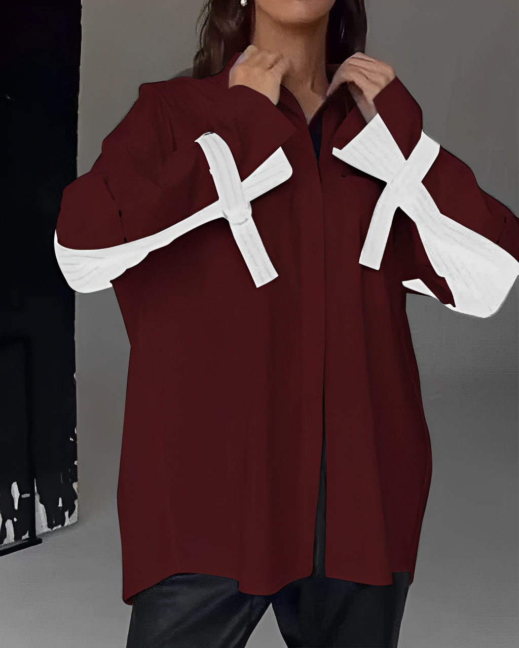 Camisa de Patchwork Eimy